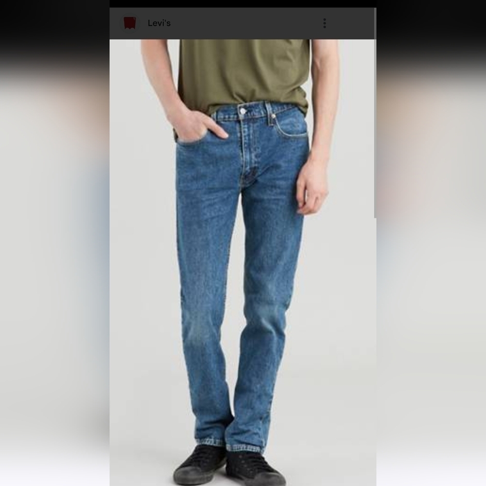Levi's 502 Men's Straight Blue Jeans's  Size 33 X 34